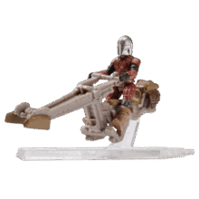Speeder Bike with Din Djarin